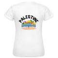 T-shirt Femme - PALESTINE - blanc