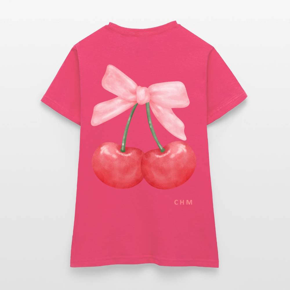 T-shirt - Cerisette - rose azalée