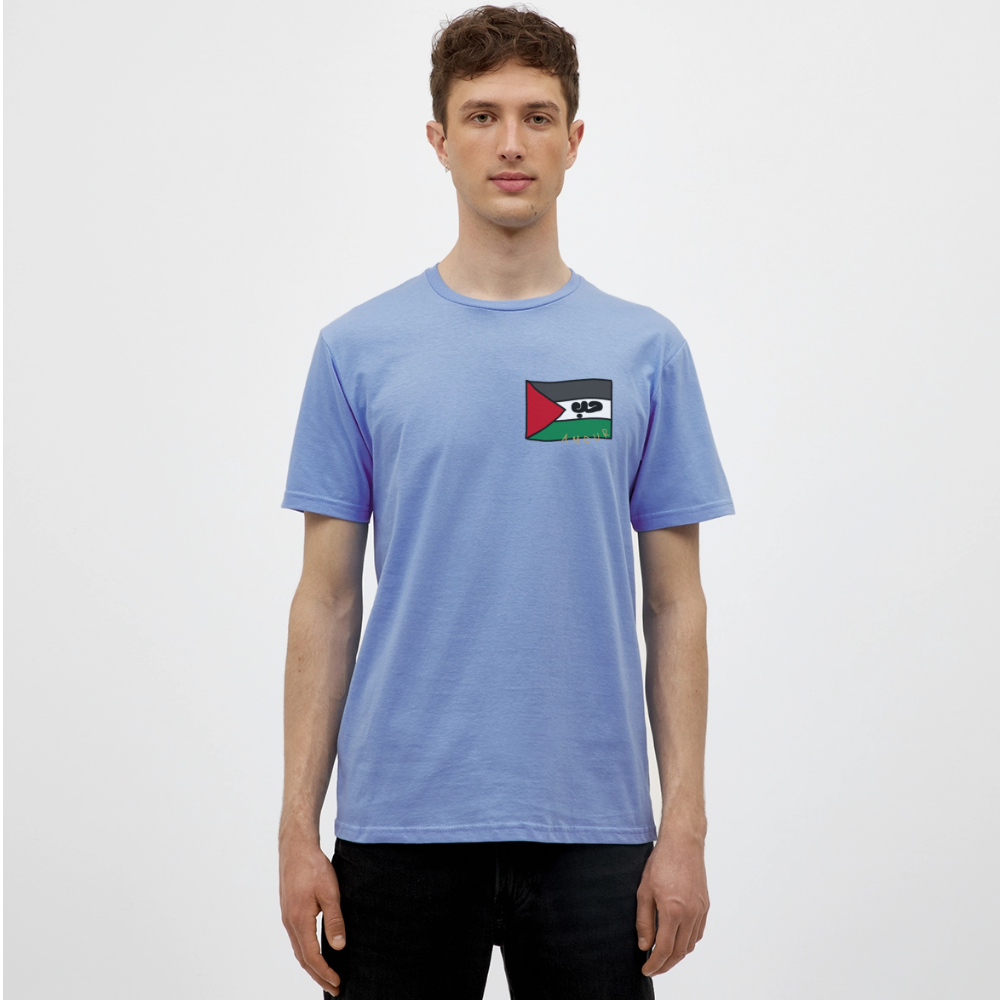 T-shirt Homme - carolina blue