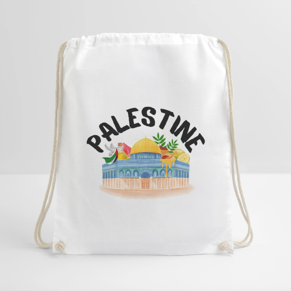 Sac de sport léger - PAESTINE - blanc