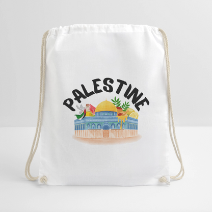 Sac de sport léger - PAESTINE - blanc