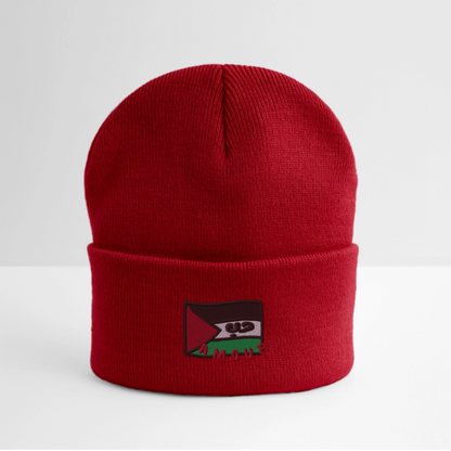 Bonnet - Amour (brodée) - rouge classique