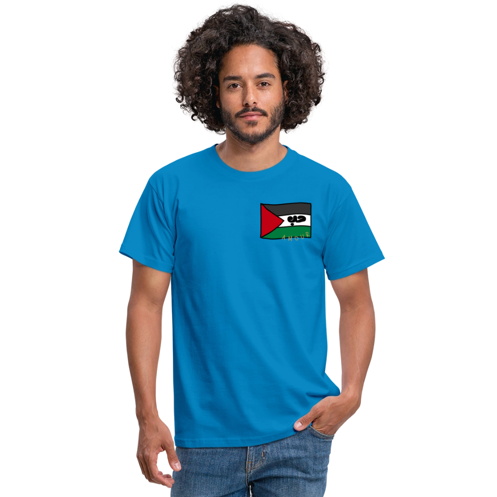 T-shirt Homme - bleu royal