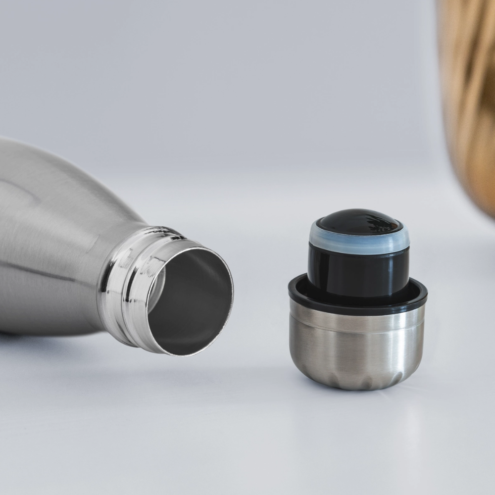 Bouteille isotherme - argent clair