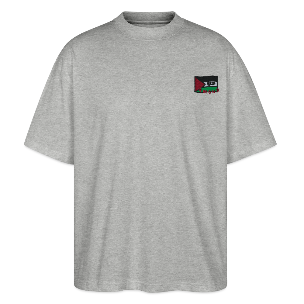 T-shirt - Drapeau - gris chiné