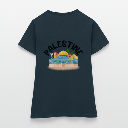 T-shirt Femme - PALESTINE - marine