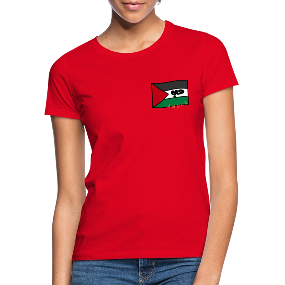 T-shirt Femme - rouge