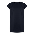 Robe T-shirt femme Premium en coton bio - bleu marine