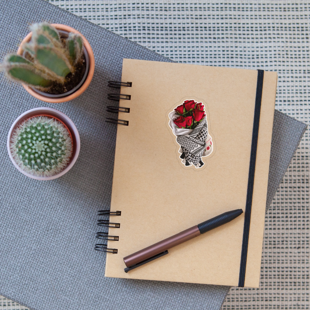 Sticker taille S (10 x 10 cm) - brillant transparent