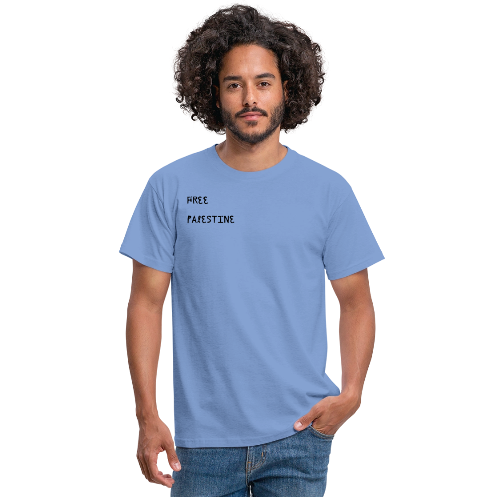 T-shirt Homme - PALESTINE - carolina blue