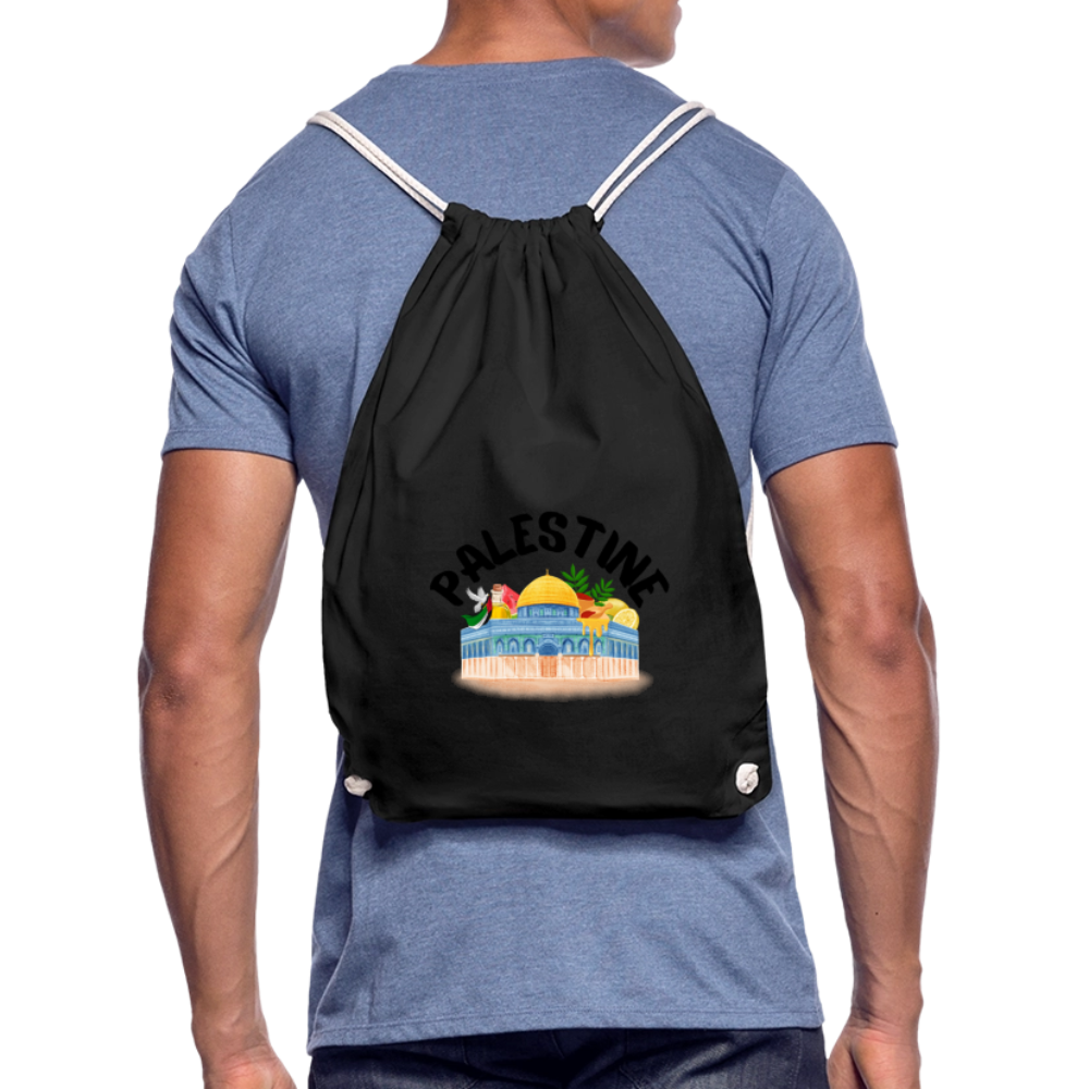 Sac de sport léger - PAESTINE - noir