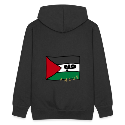 Veste à capuche Premium Homme - noir