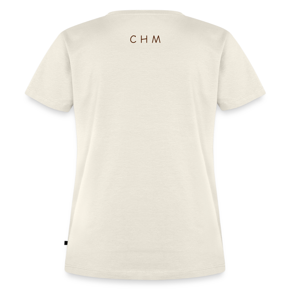 T-shirt Premium Femme - blanc cassé