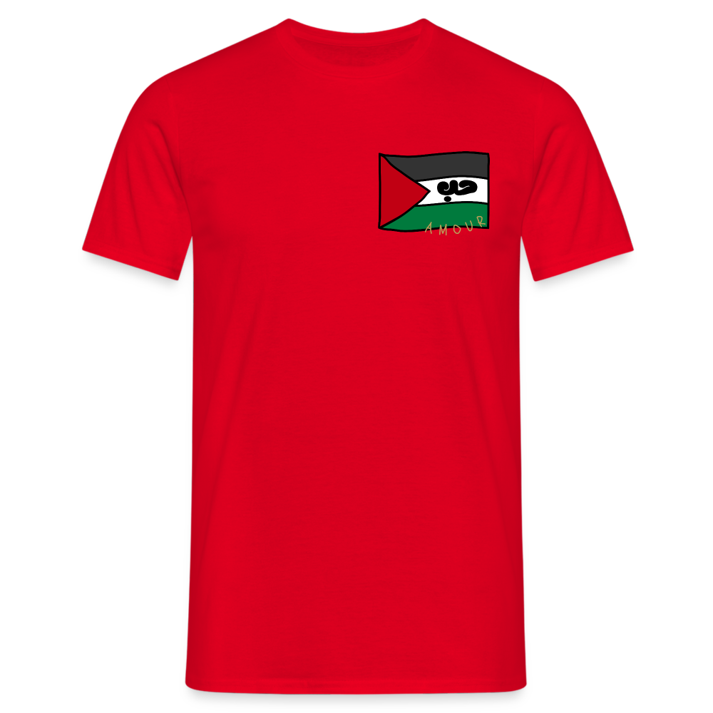 T-shirt Homme - rouge