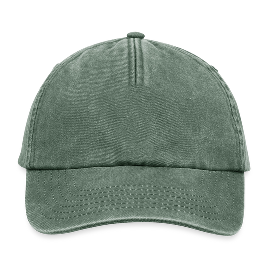 Casquette CHM - vert bouteille vintage 